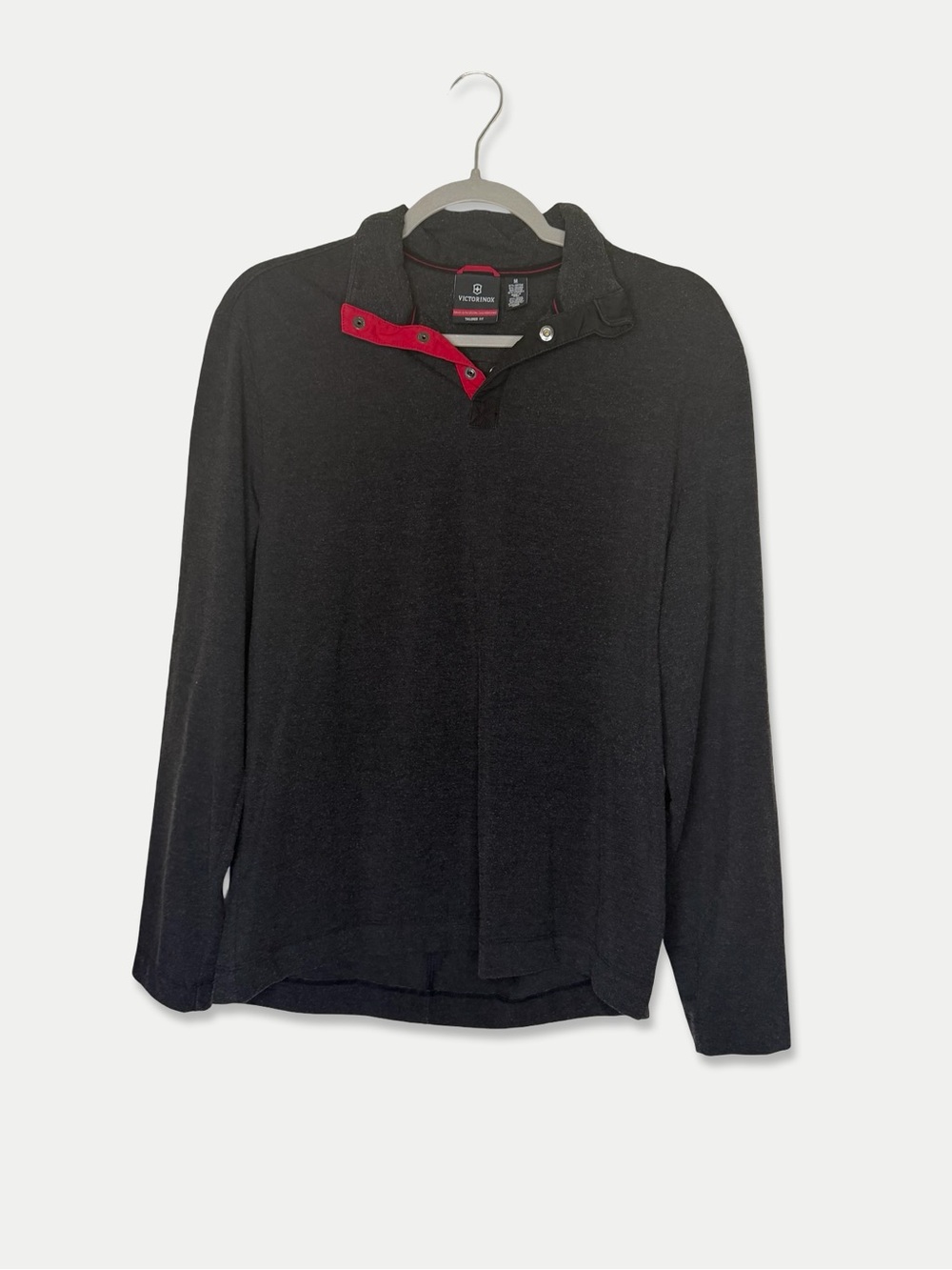 Victorinox Men's Top Size M Dark Gray GUC